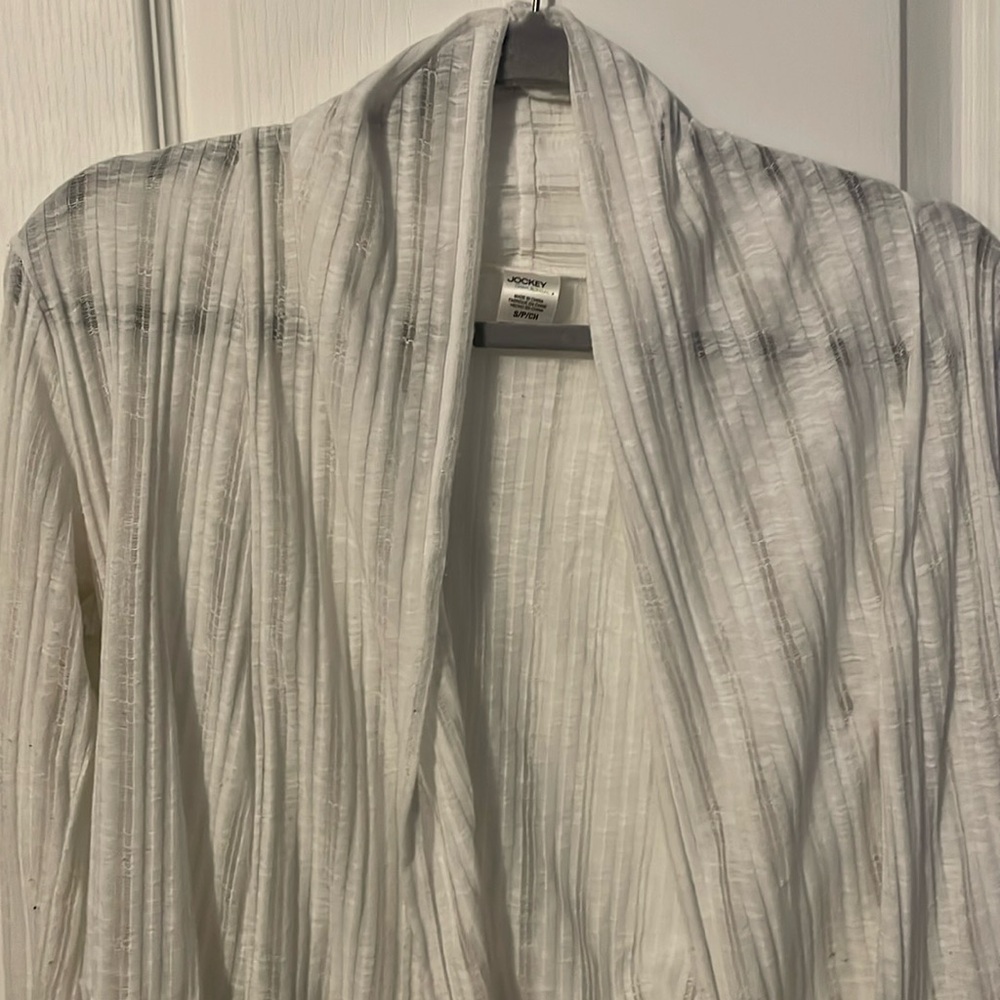 Sheer flowy cardigan